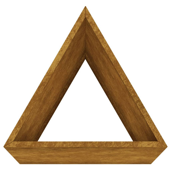 jardiniere acier corten design prisme moderne 5 | jardinna