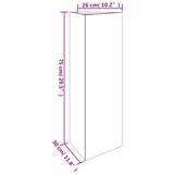 jardiniere acier corten design prisme moderne 8 | jardinna