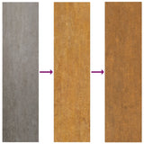 jardiniere acier corten design prisme moderne xl 6 | jardinna