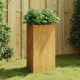 jardiniere acier corten design prisme moderne xl default title 1 | jardinna