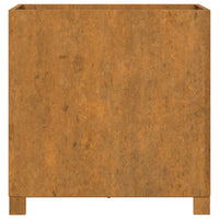 jardiniere acier corten pied design moderne durable 5 | jardinna