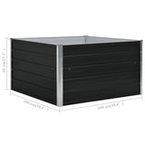 jardiniere acier galvanise design moderne corrugue 6 | jardinna
