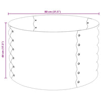 jardiniere acier galvanise fond ouvert usage exterieur 8 | jardinna