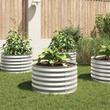 jardiniere acier galvanise fond ouvert usage exterieur argent 80 x 80 x 44 cm 1 | jardinna