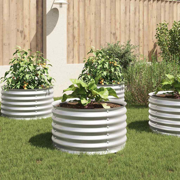 jardiniere acier galvanise fond ouvert usage exterieur argent 80 x 80 x 44 cm 1 | jardinna