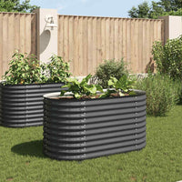 jardiniere acier galvanise fond ouvert usage exterieur gris 160 x 80 x 81 cm 1 | jardinna