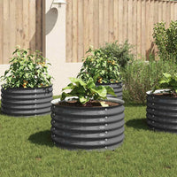 jardiniere acier galvanise fond ouvert usage exterieur gris 80 x 80 x 44 cm 1 | jardinna