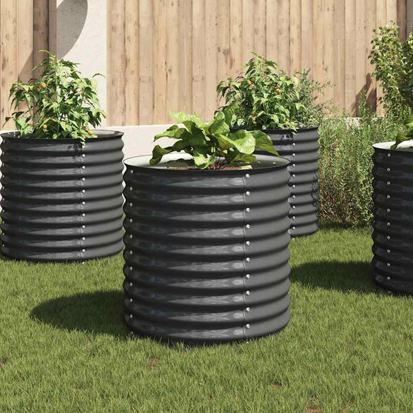jardiniere acier galvanise fond ouvert usage exterieur gris 80 x 80 x 81 cm 1 | jardinna