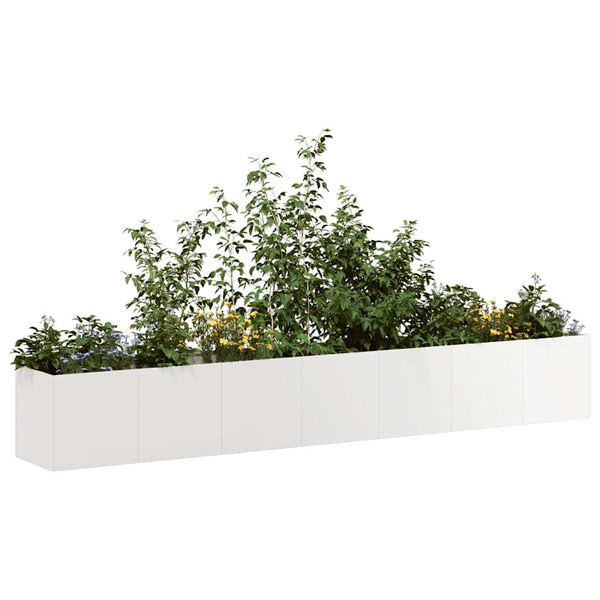 jardiniere acier inoxydable design elegant 280 x 40 x 40 cm 1 | jardinna
