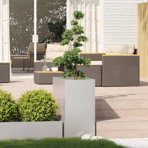 jardiniere acier inoxydable design elegant 3 | jardinna