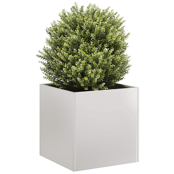 jardiniere acier inoxydable design elegant 40 x 40 x 40 cm 1 | jardinna