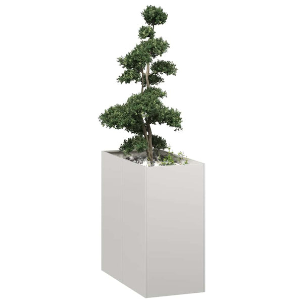 jardiniere acier inoxydable design elegant 40 x 80 x 80 cm 1 | jardinna
