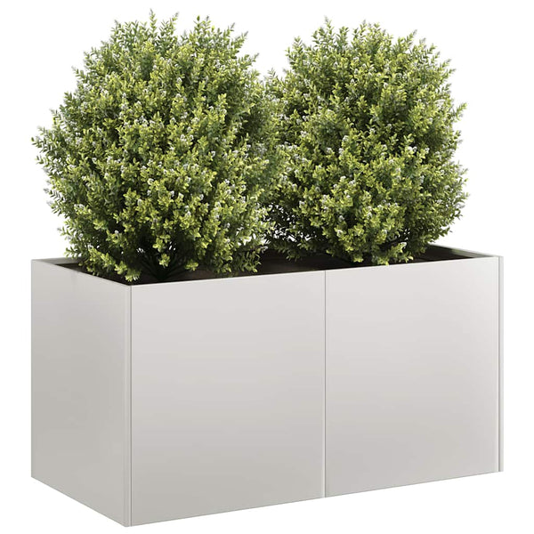 jardiniere acier inoxydable design elegant 80 x 40 x 40 cm 1 | jardinna