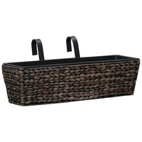 jardiniere balcon jacinthe deau balconniere lot 2 | jardinna