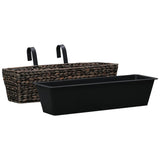 jardiniere balcon jacinthe deau balconniere lot 3 | jardinna