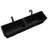 jardiniere balcon jacinthe deau set 2 pcs 4 | jardinna