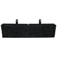 jardiniere balcon jacinthe deau set 2 pcs 6 | jardinna