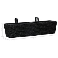 jardiniere balcon jacinthe deau set 2 pcs 9 | jardinna