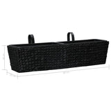 jardiniere balcon jacinthe deau set 2 pcs 9 | jardinna