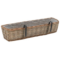 jardiniere balcon osier doublure 2 pcs 4 | jardinna