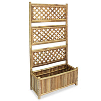 jardiniere bambou treillis ideal plantes grimpantes 2 | jardinna