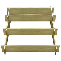 jardiniere bois a 3 niveaux jardin potager carre 2 | jardinna