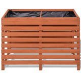 jardiniere bois conifere espace rangement inclus 3 | jardinna