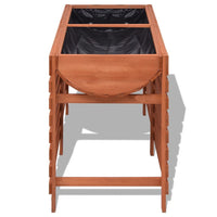 jardiniere bois conifere espace rangement inclus 4 | jardinna