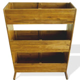 jardiniere bois dacacia design sobre rustique 3 niveaux 3 | jardinna