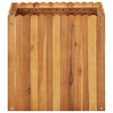 jardiniere bois dacacia massif design sobre rustique 2 | jardinna