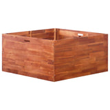 jardiniere bois dacacia resistante intemperies grand volume 100 x 100 x 50 cm 1 | jardinna