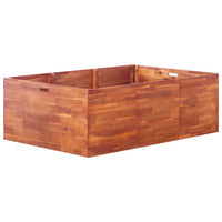 jardiniere bois dacacia resistante intemperies grand volume 150 x 100 x 50 cm 1 | jardinna
