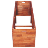 jardiniere bois dacacia resistante intemperies grand volume 3 | jardinna