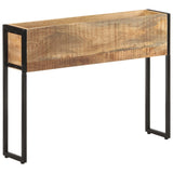 jardiniere bois massif grande capacite jardin balcon bois manguier brut 90 x 20 x 68 cm 1 | jardinna