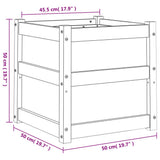 jardiniere bois massif structure robuste 50x50x50 cm 11 | jardinna