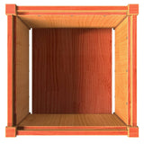 jardiniere bois massif structure robuste 50x50x50 cm 8 | jardinna