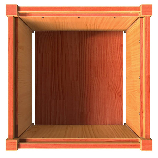 jardiniere bois massif structure robuste 50x50x50 cm 8 | jardinna