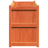 jardiniere bois massif style rustique 150x50x70 cm 6 | jardinna