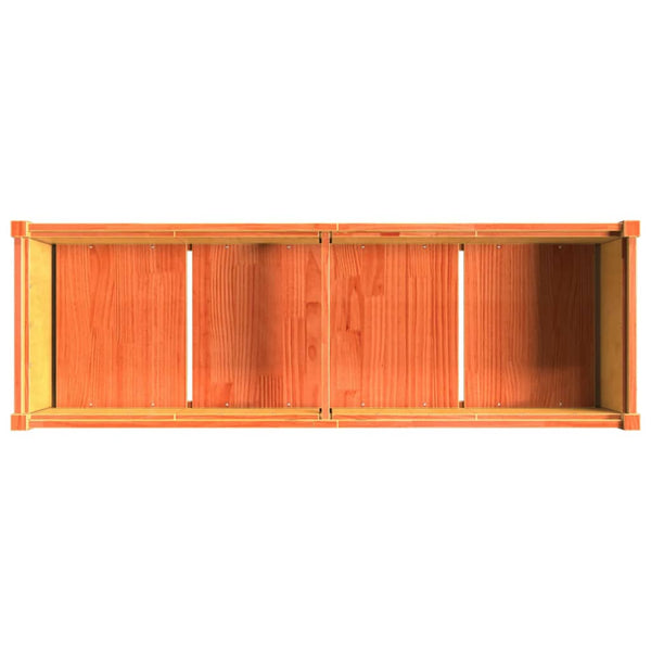 jardiniere bois massif style rustique 150x50x70 cm 8 | jardinna