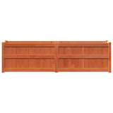 jardiniere bois massif style rustique 180x50x50 cm 5 | jardinna