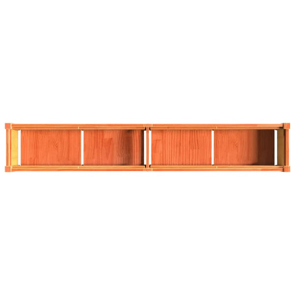 jardiniere bois massif style rustique 181x30x31 cm 8 | jardinna
