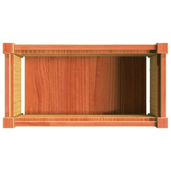 jardiniere bois massif style rustique 60x31x31 cm set 1 2 pcs 9 | jardinna