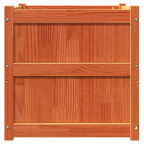 jardiniere bois massif style rustique 60x60x60 cm set 1 2 pcs 6 | jardinna