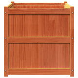 jardiniere bois massif style rustique 70x70x70 cm 5 | jardinna