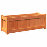 jardiniere bois massif style rustique 90x31x31 cm set 1 2 pcs 7 | jardinna