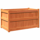 jardiniere bois massif style rustique 90x50x50 cm set 1 2 pcs 5 | jardinna