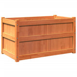 jardiniere bois massif style rustique 90x50x50 cm set 1 2 pcs 8 | jardinna