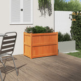 jardiniere bois massif style rustique 90x50x70 cm 3 | jardinna