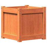 jardiniere bois pin massif design cubique renforts 5 | jardinna