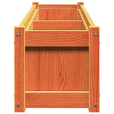 jardiniere bois pin massif style rustique 150x31x31 cm 7 | jardinna
